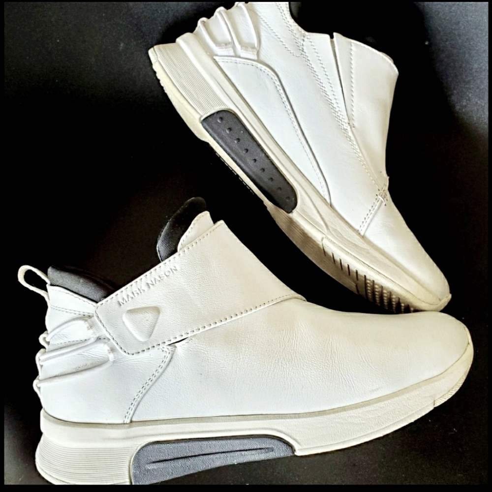 Leather Slip-on Sneakers